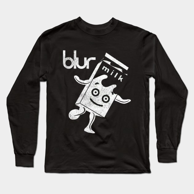 milky blur 90s Long Sleeve T-Shirt by Bayzer